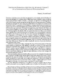 Sanlúcar de Barrameda a principios del reinado de Carlos V en la 'Cosmografía de España' de Hernando Colón
