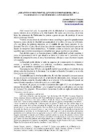 ¿Gigantes o molinos? El 'Quijote' como parábola de la falsedad en la sociedad de la información