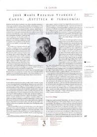 Canon: ¿estética o pedagogía?