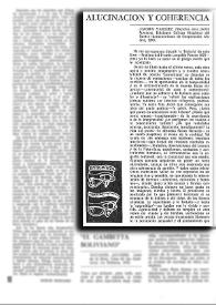 Alucinación y coherencia