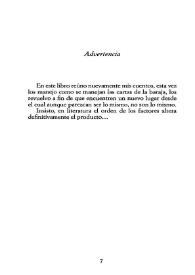 Sólo lo fugitivo permanece : cuentos [Fragmento]