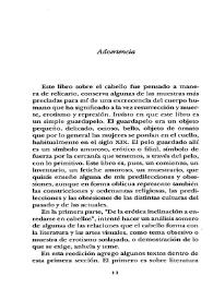 La cabellera andante [Fragmento]