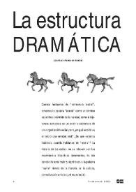 La estructura dramática 