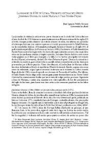 La masacre de 1506 en Lisboa. Versiones críticas del Obispo Jerónimo Osorio, el Padre Mariana y Fray Benito Feijoo
