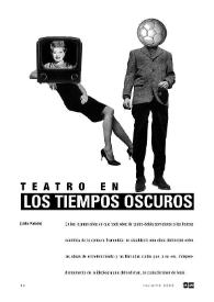 Teatro en los tiempos oscuros 