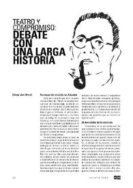 Teatro y compromiso: debate con una larga historia 
