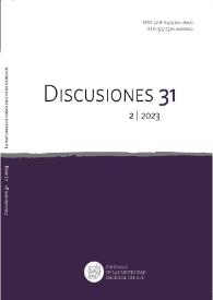 Discusiones. Núm. 31.2, 2023