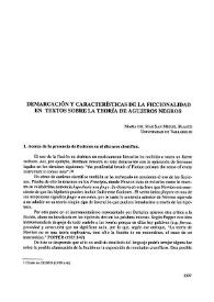Demarcación y características de la ficcionalidad en textos sobre la teoría de los agujeros negros