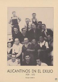 Alicantinos en el exilio (1939-1975) 