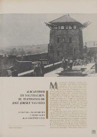 Alicantinos en Mauthausen: el testimonio de José Jornet Navarro