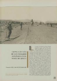 Crónica en vivo de los exiliados españoles en el norte de África 