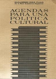 Agendas para una política cultural