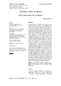 Autocita y 'mise en abyme'