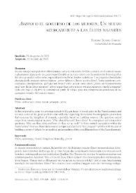 'Aristoi' o el gobierno de los mejores. Un nuevo acercamiento a las élites nazaríes