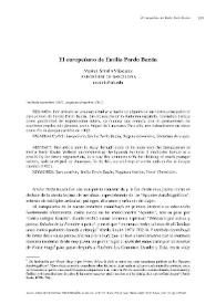 El europeísmo de Emilia Pardo Bazán