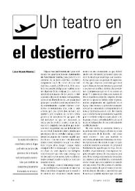 Un teatro en el destierro