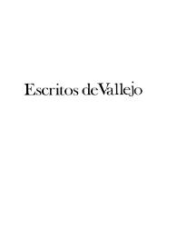 Escritos de Vallejo