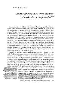 Blasco Ibáñez en su Torre del arte: ¿el otoño del “Conquistador”? 