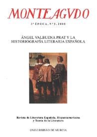 Ángel Valbuena: la renovación de la historiografía literaria española