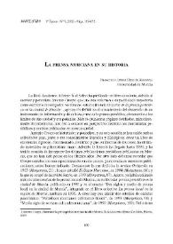 La prensa murciana en su historia