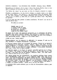 Concha Zardoya: 'Las hiedras del tiempo'. Biblioteca Nueva. Madrid