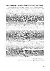 Don Luis Almarcha, el vicario que pudo salvar a Miguel Hernández
