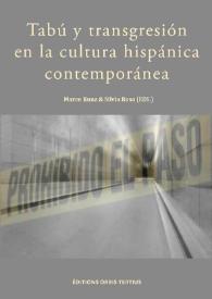 Tabú y transgresión en la cultura hispánica contemporánea