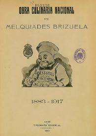 Obra culinaria nacional
