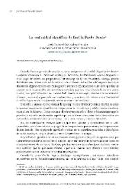 La curiosidad científica de Emilia Pardo Bazán