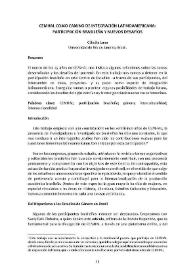 CEMHAL como camino de integración latinoamericana: participación brasileña y nuevos desafíos