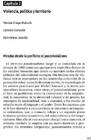 Violencia, política y territorio