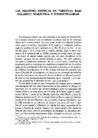 Las imágenes eróticas en 'Libertad bajo palabra': dialéctica e intelectualidad 