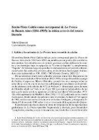 Benito Pérez Galdós como corresponsal de La Prensa de Buenos Aires (1884-1905): la crítica a través del retrato literario