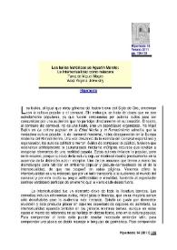 Los bailes históricos de Agustín Moreto: La intertextualidad como máscara 