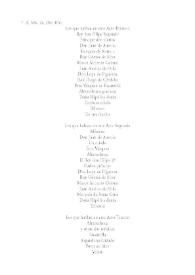 Aparato crítico. El Águila del Agua, representación española