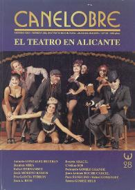 Canelobre, 28 (verano 1994). El teatro en Alicante