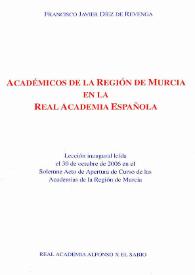 Académicos de la Región de Murcia en la Real Academia Española