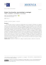 Faltar: focalización, expresividad y analogía
