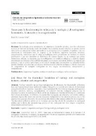 Bases para la fundamentación teórica de la neología y el neologismo: la memoria, la atención y la categorización