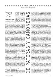 De pateras y cañoneras