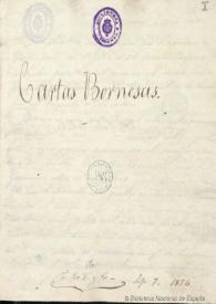 Cartas Bornesas, escritas desde la villa de Bornos 