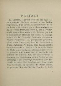 Prefaci a 'Una cultura del cinema: Introducció a una estètica del film'