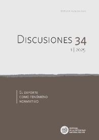 Discusiones. Núm. 34.1, 2025