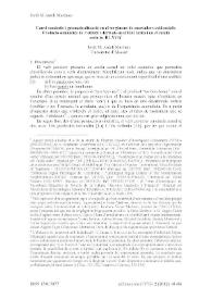 Canvi semàntic i gramaticalització en el sorgiment de marcadors evidencials. Evolució semàntica de PARERE i derivats en el llatí tardà i en el...