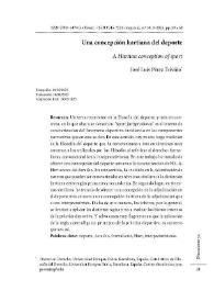 Una concepción hartiana del deporte 