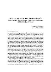 Un acercamiento a la musealización del cómic, sus causas y consecuencias: buenas prácticas  