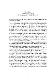 Crónica literaria: 'La catedral'

