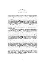 Crónica: Blasco Ibáñez 