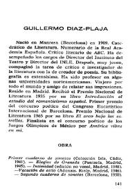 La generación poética de 1936. Antología [Guillermo Díaz-Plaja]