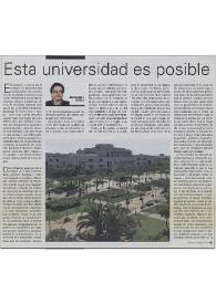 Esta universidad es posible